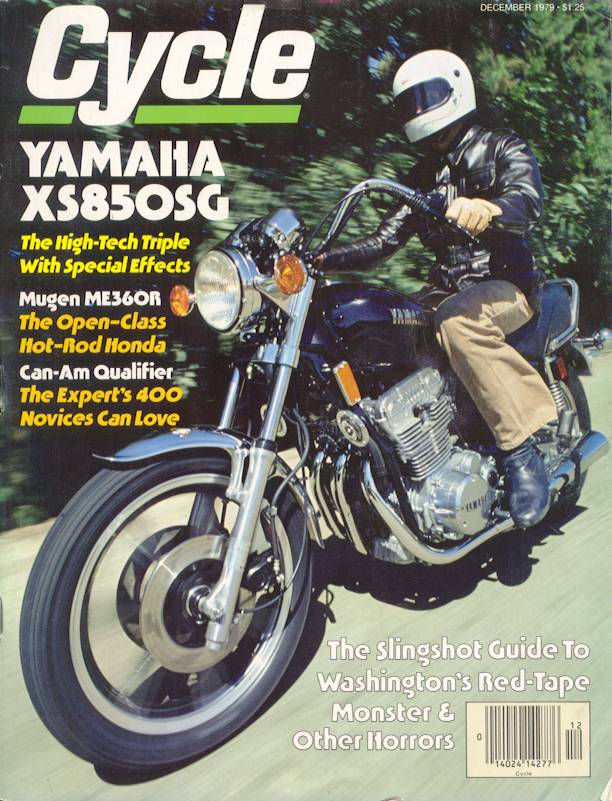 Cover of December 1979 Cycle Magazine